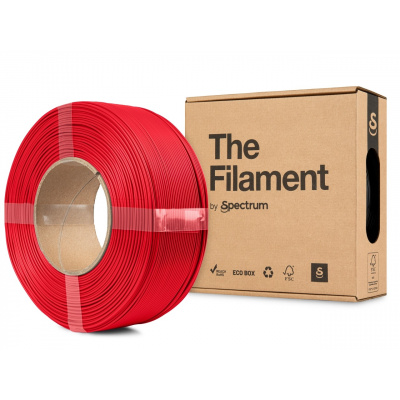"The Filament" by Spectrum TF-24181, ReFill, HT-PLA, 1.75mm, VIVID RED, 1kg