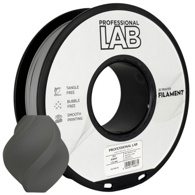 Professional Lab FG-P63-E1, 3D filament, PLA, Gray, 1kg, 1,75mm