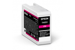Epson T46S3 C13T46S300 purpurová (magenta) originální cartridge