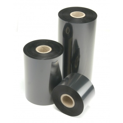 TTR páska, vosková (wax) 70mm x 74m, 1/2", IN černá