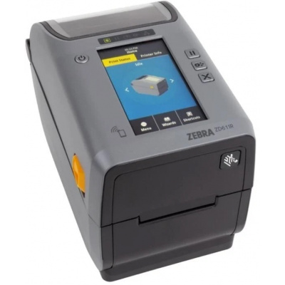 Zebra ZD611 ZD6A123-T0EER2EZ TT, 12 dots/mm (300 dpi), tiskárna štítků, RFID, EPLII, ZPLII, USB, BT (BLE), Ethernet, black (nástupce GC420t)