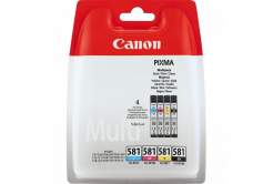 Canon CLI-581 CMYK 2103C004 sada originální cartridge