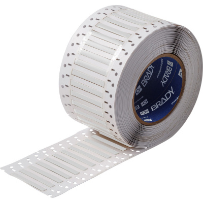 Brady LSZH-125-2-WT-2 / 141213, etikety, THT Low Smoke Halogen Free Permasleeve Wire Marking Sleeves, 25.40 mm x 6.00 mm