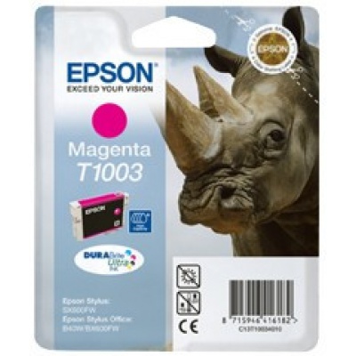 Epson T10034010 purpurová (magenta) originální cartridge