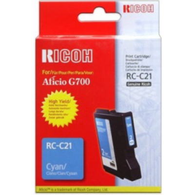 Ricoh RC-C21 402279 azurová (cyan) originální gelová náplň