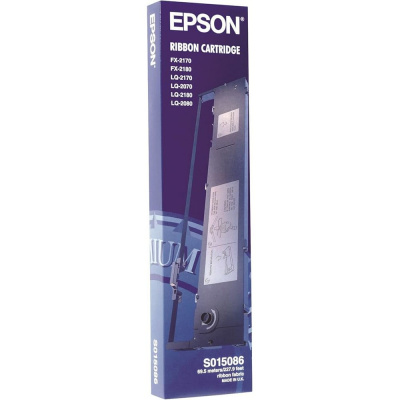 Epson C13S015086, černá, originální barvicí páska