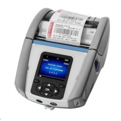 Zebra ZQ620 ZQ62-HUWAE00-00 Healthcare tiskárna štítků, BT, Wi-Fi, 8 dots/mm (203 dpi), LTS, disp., EPL, ZPL, ZPLII, CPCL