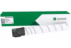 Lexmark 76C0HC0 azurový (cyan) originální toner