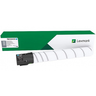 Lexmark 76C0HC0 azurový (cyan) originální toner