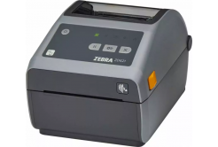 Zebra ZD621d ZD6A042-D4EL02EZ DT, 8 dots/mm (203 dpi), tiskárna štítků,  LTS, RTC, USB, USB Host, BT, Ethernet, řezačka, grey (nástupce GC420t)