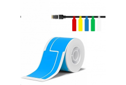 Niimbot štítky na kabely T 1EA01174301 25x76mm 200ks Modré pro B21, B21S, B3, B1S