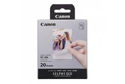 Canon Ink Paper Set XC-20L, XC-20L, sada inkoustu a fotopapíru papír, 20 výtisků, 54x85 mm typ smooth,protective coating, 6755C002