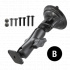 RAM Mounts RAM-B-166U-C Suction Base Set with Diamond Connection