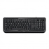 Genius KB-118 II, klávesnice CZ/SK, klasická, voděodolná typ drátová (PS/2), černá