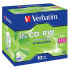 Verbatim 43148 CD-RW SERL Scratch Resistant, 10-pack Jewel box, 700MB, 12x, 80min., 12cm, bez možnosti potisku