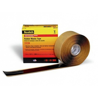 3M 2228 Scotch Izolační a těsnicí dvousložková páska, 25,4 mm x 3 m