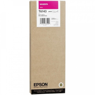 Epson T614300 purpurová (magenta) originální cartridge