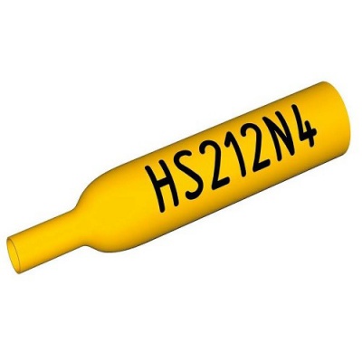 Partex HS-00224BN4 žlutá smršťovací bužírka, 150m (2,4 mm)