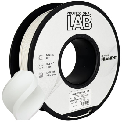 Professional Lab FG-P22-E1, 3D filament, PLA, Matte White, 1kg, 1,75mm