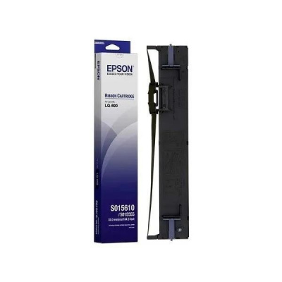 Epson C13S015610, černá, originální barvicí páska