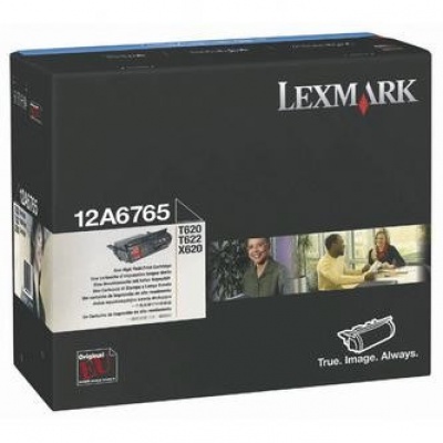 Lexmark 12A6765 černý (black) originální toner