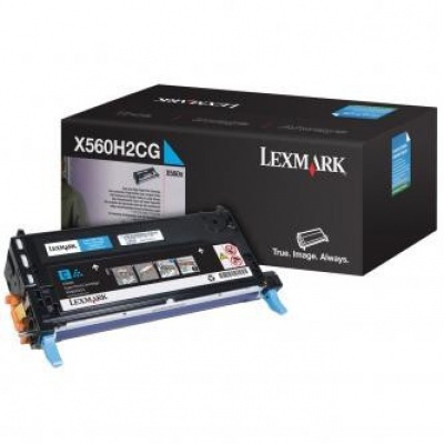 Lexmark X560H2CG azurový (cyan) originální toner