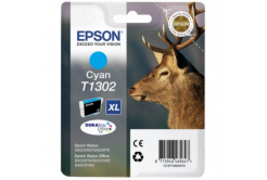 Epson T13024012, T1302 azurová (cyan) originální cartridge