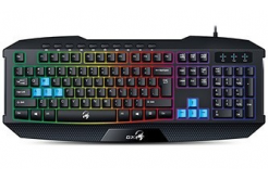 Genius GX GAMING Scorpion K215 klávesnice drátová (USB) CZ/SK, černá