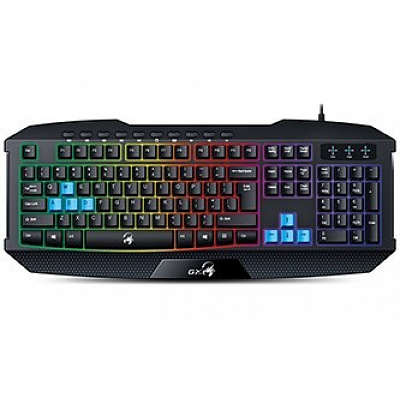 Genius GX GAMING Scorpion K215 klávesnice drátová (USB) CZ/SK, černá