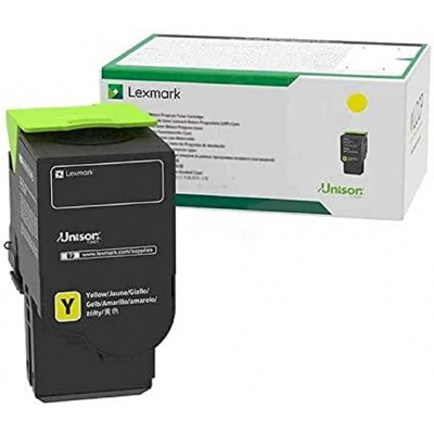 Lexmark 78C0U40 žlutý (yellow) originální toner