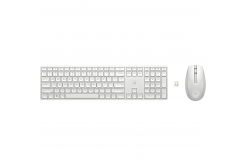 HP 650 Bezdrátová klávesnice a myš - bílá CZ/SK