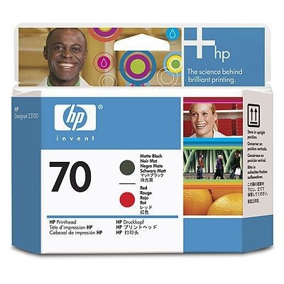 HP č.70 C9409A černá/purpurová (black/magenta) originální tisková hlava