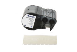 Brady M5C-1500-595-CL-WT / 170948, 38.10 mm x 6.10 m, Vinyl, bílý tisk / průhledný podklad