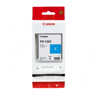 Canon PFI120C 2886C001 azurová (cyan) originální inkoustová cartridge