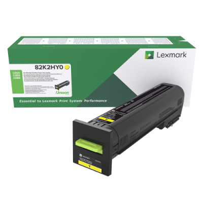 Lexmark 72K2XYE žlutý (yellow) originální toner