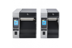 Zebra ZT610 Micro Label Printer, , 24 dots/mm (600 dpi), disp. (colour), RTC, USB, USB Host, RS232, BT, Ethernet, ZPL, ZPLII