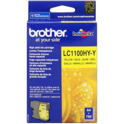 Brother LC-1100HYY žlutá (yellow) originální cartridge