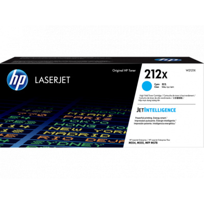 HP 212X W2121X azurový (cyan) originální toner