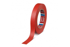 Tesa 4328, červená krepová maskovací páska, 19 mm x 50 m