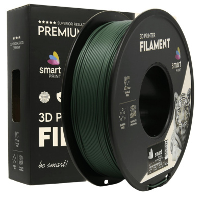 Smart Print FG-S185-E1, 3D filament, PLA, Carbon Fiber Green, 1kg, 1,75mm