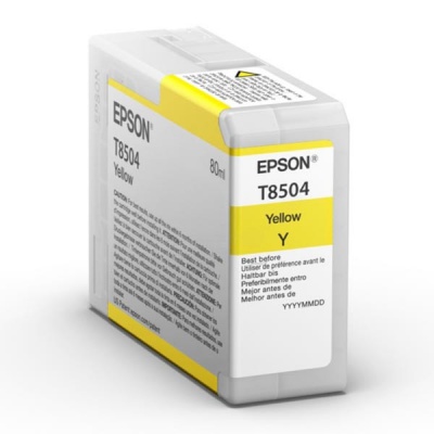 Epson T8504 žlutá (yellow) originální cartridge