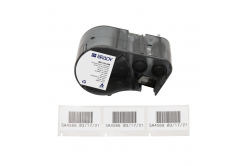 Brady M5-125-490 / 170888, 44.45 mm, Polyester, černý tisk / bílý podklad