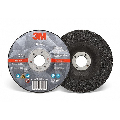 3M Silver Brusný kotouč T27 125 mm x 7 mm
