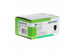 Lexmark 24B7178 azurový (cyan) originální toner