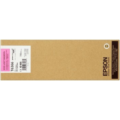 Epson T636600 světle purpurová (light magenta) originální cartridge