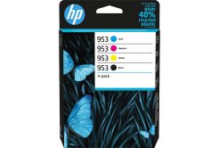 HP 953 6ZC69AE barevná (CMYK) sada originální cartridge