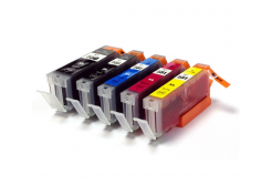 Canon CLI-551 Bk, C,M,Y + PGI-550Bk multipack kompatibilní cartridge
