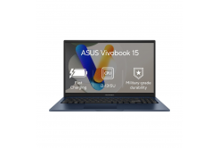 ASUS Vivobook 15 X1504VA-BQ2760W Notebook, i3-1315U, 15,6", FHD, 8GB, 512GB, Intel int, W11H, Blue, 2R