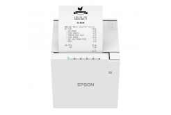 Epson TM-m30III C31CK50111 pokladní tiskárna, USB, USB-C, Ethernet, 8 dots/mm (203 dpi), cutter, white