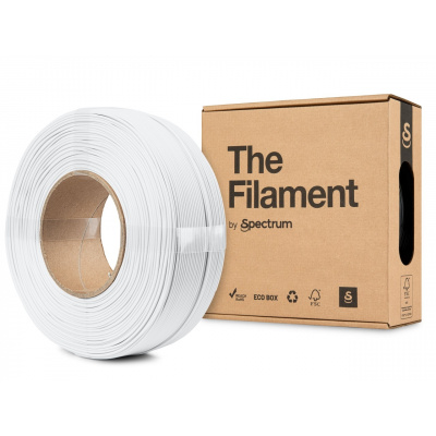 "The Filament" by Spectrum TF-24150, ReFill, PLA Matte, 1.75mm, SNOW WHITE, 1kg